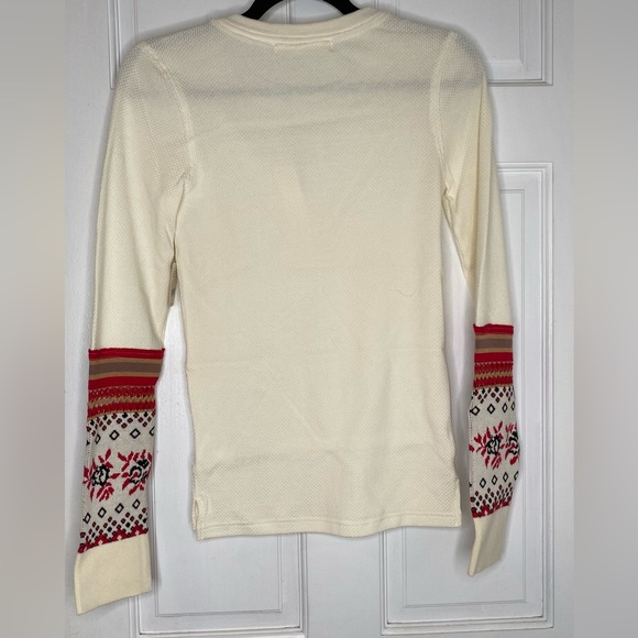 NWT Free People Mikah Layering Cuff Cream Combo Long Sleeve Boho - Picture 4 of 6